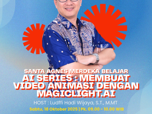 Santa Agnes Merdeka Belajar – AI Series! 🎬🤖